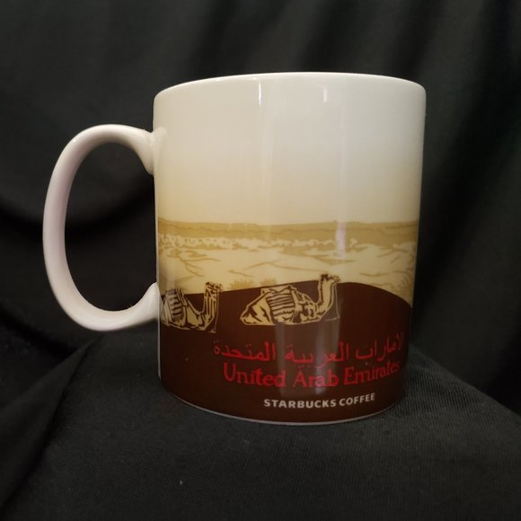 United Arab Emirates Starbucks Mug Icon Series 16oz Ceramic (New) with sticker - Picture 4 of 6